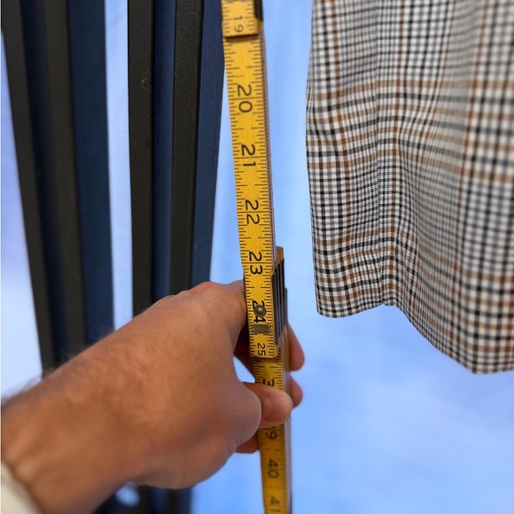 H&M Men's Gray Checkered‎ Dress Pants - Picture 6 of 6